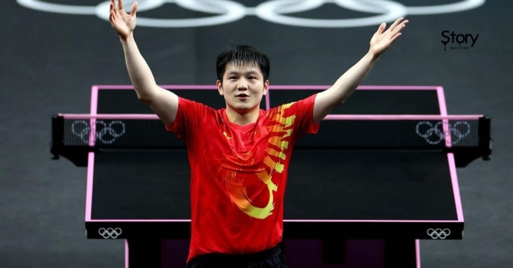 Fan Zhendong, another Chinese superstar, follows closely behind Ma Long