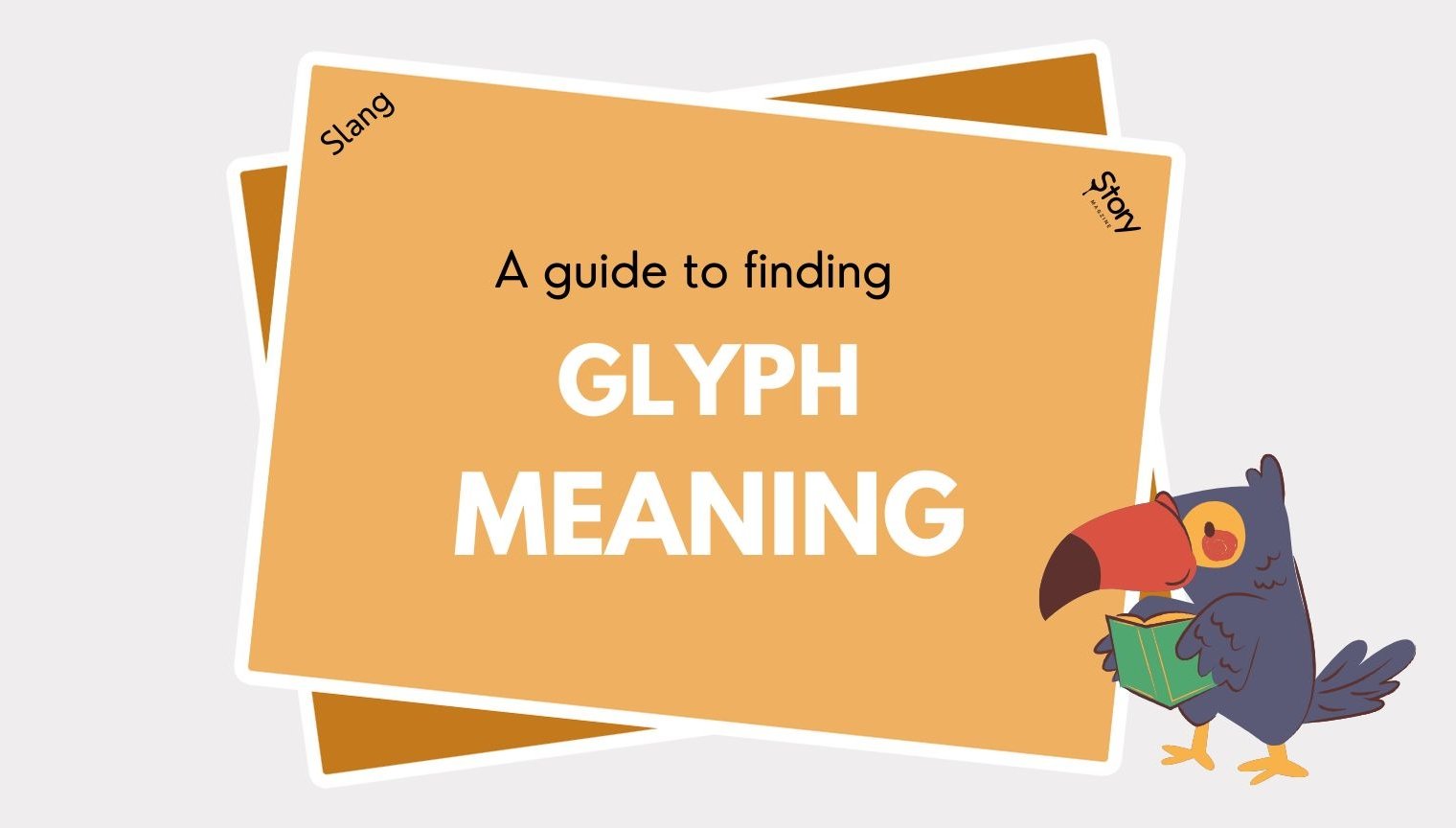 Glyph slang