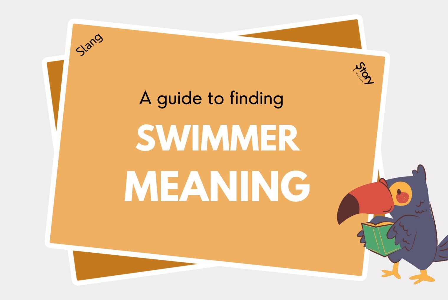 Criminal slang for 'swimmer