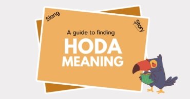 what does hoda mean in slang